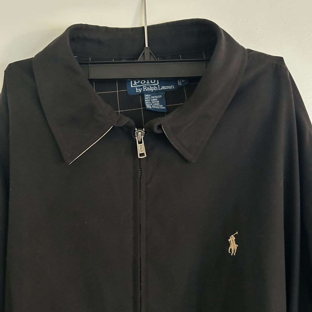 Ralph Lauren Men's Black Lightweight Jacket
